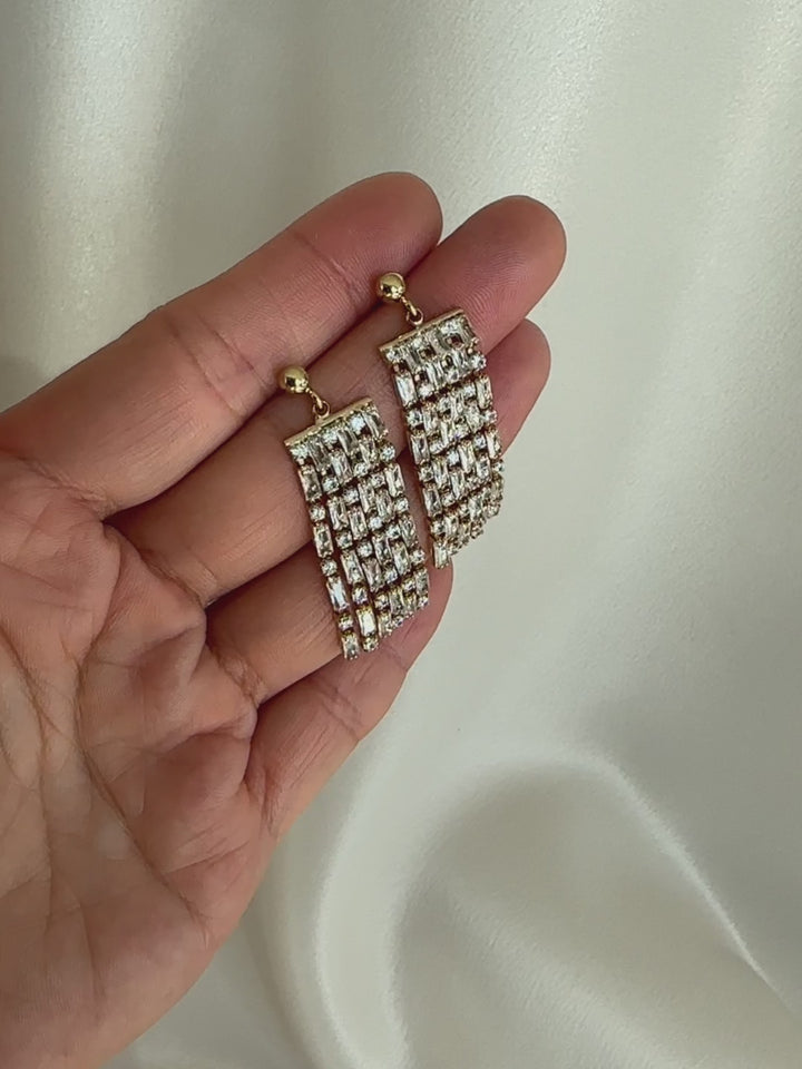 Elisajewels Whitney Fringe Earrings