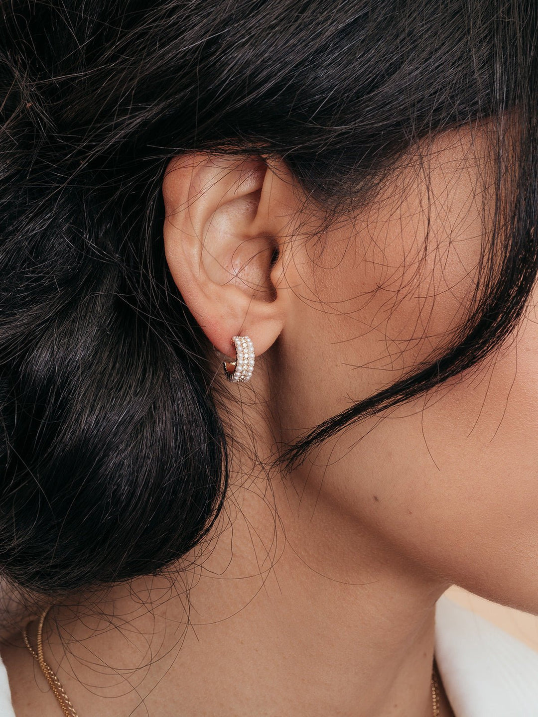 Elisajewels Marissa Huggie Hoop Earrings