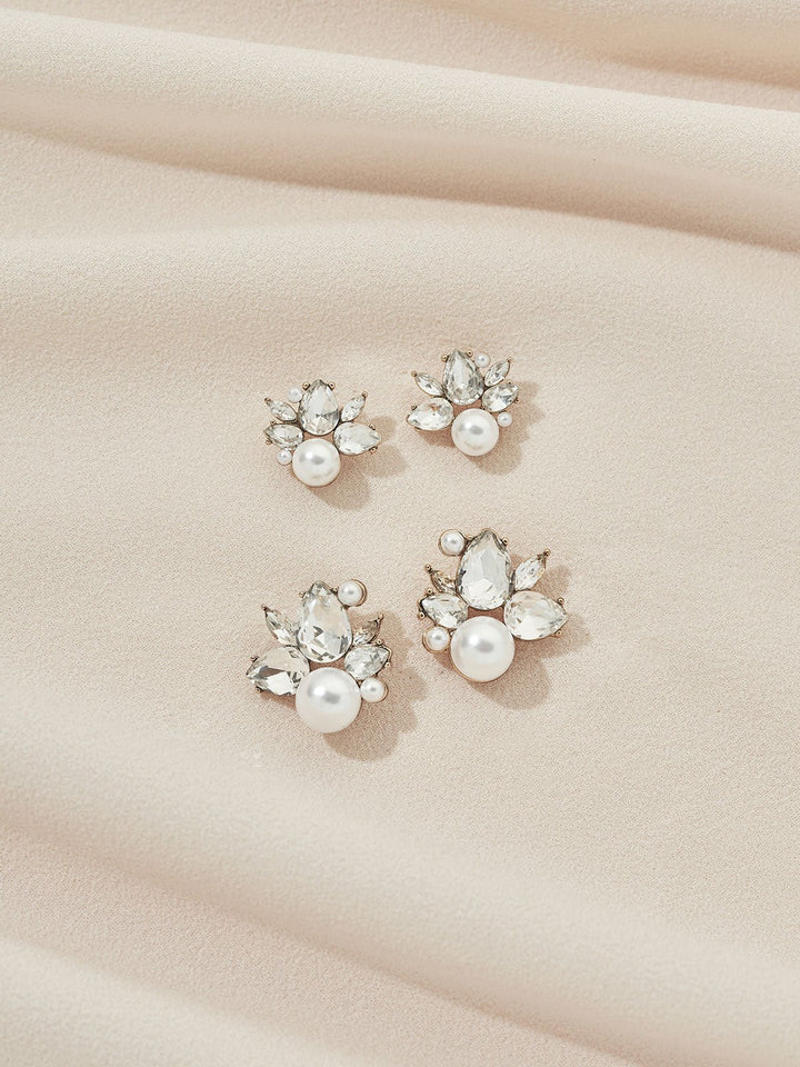 Elisajewels Mini Bordeaux Studs