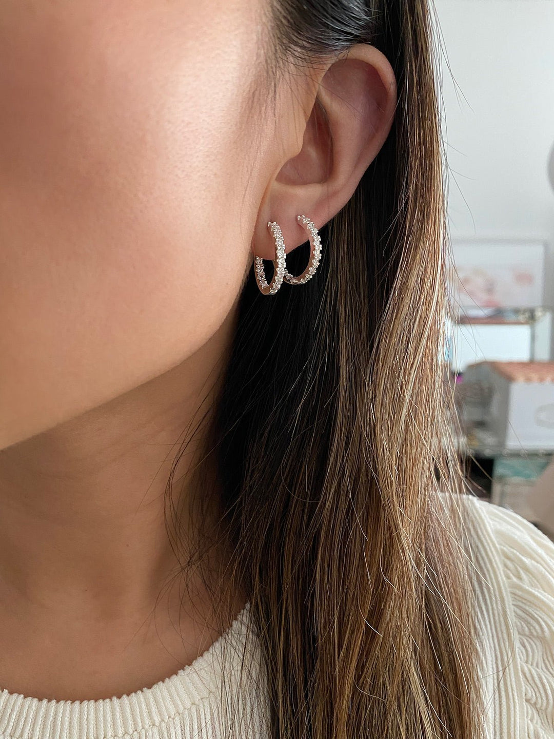 Elisajewels Mina Hoop Earrings
