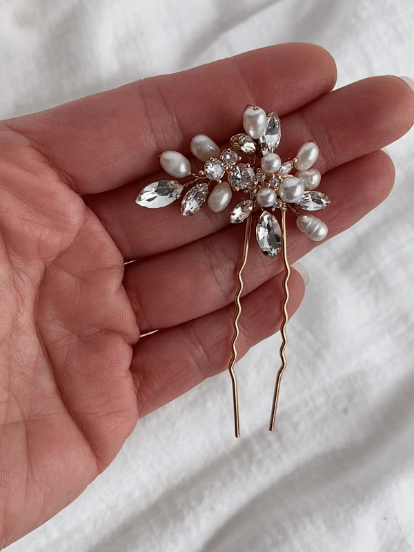 Elisajewels Zoe Pearl Hair Pin